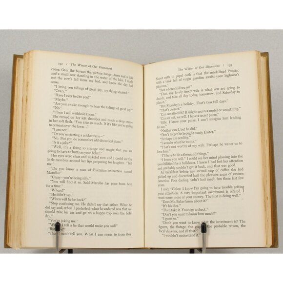 The Winter of Our Discontent by John Steinbeck, Viking Press 1961 Vintage Book - Picture 7 of 7